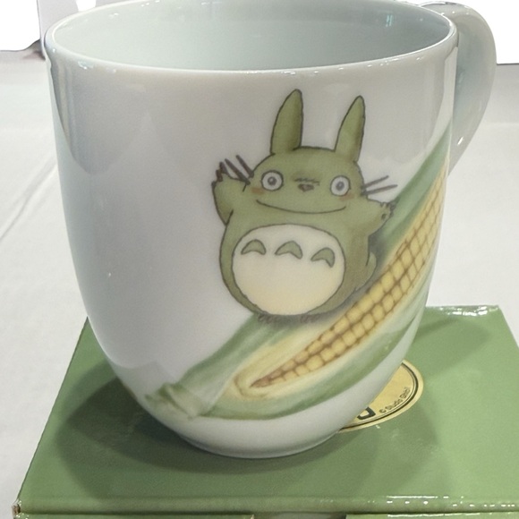 Noritake My Neighbor Totoro Vegetable Series Mug Cup Corn Studio Ghibli New - Picture 2 of 13